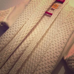 Cream knitted sweater